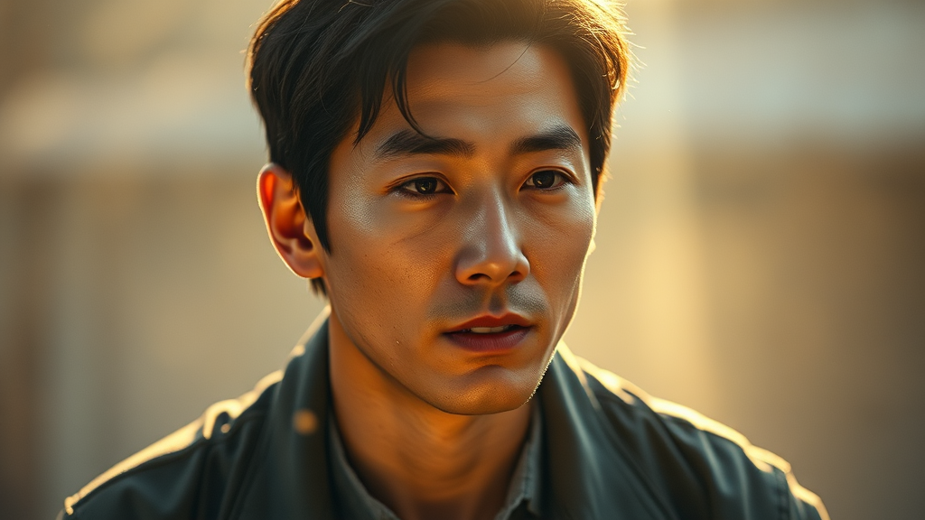 배우의 꾸준한 행보와 성실함 (realistic 스타일)