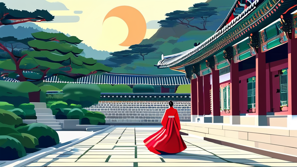 창덕궁 달빛기행, 예매부터 관람까지 (illustration 스타일)