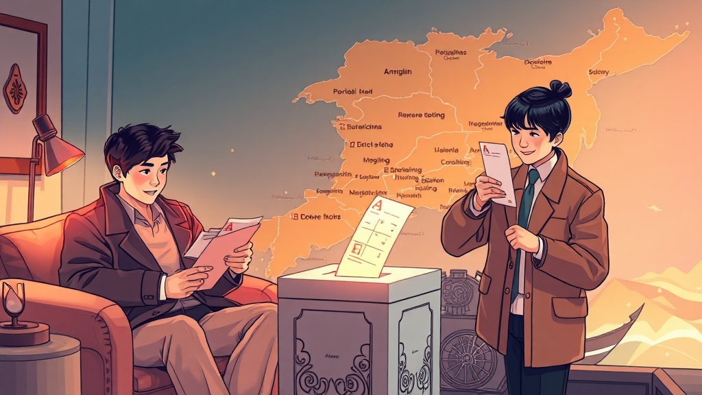 특수 상황별 투표 제도 (illustration 스타일)