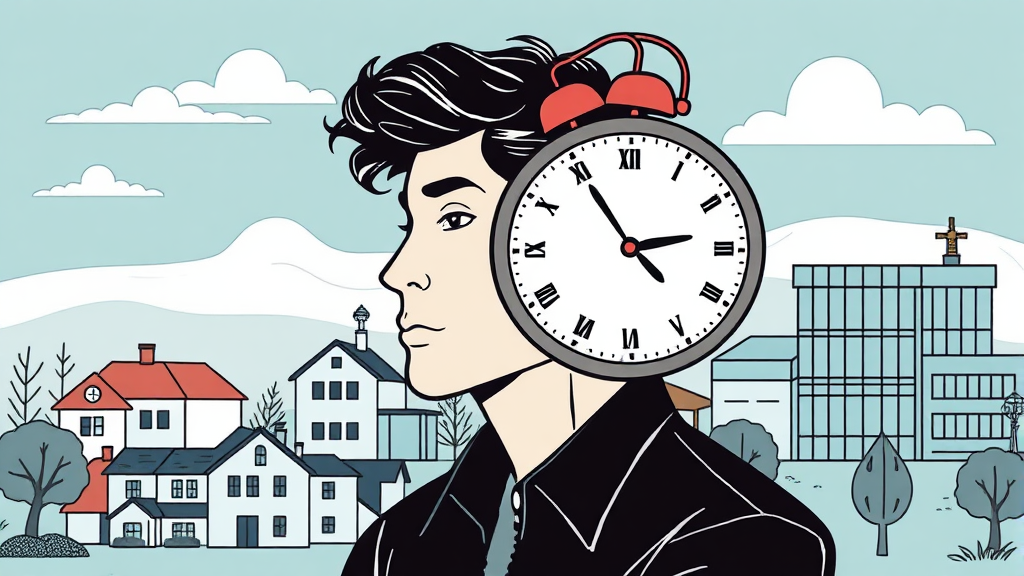 임대차 계약 해지 통보 시점: 놓치기 쉬운 타이밍 (illustration 스타일)