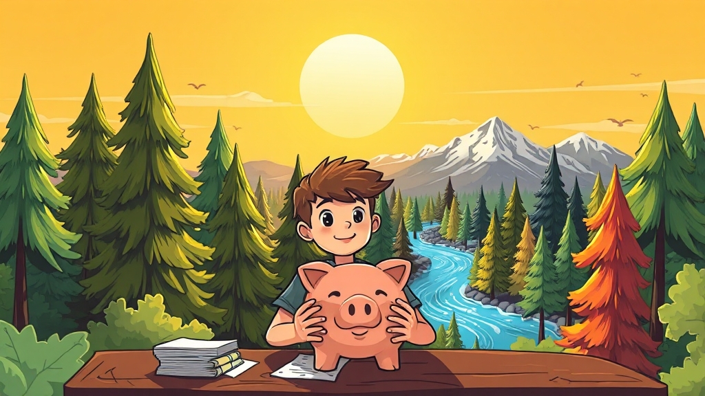 청년도약계좌, 어떤 혜택이 있을까? (cartoon 스타일)