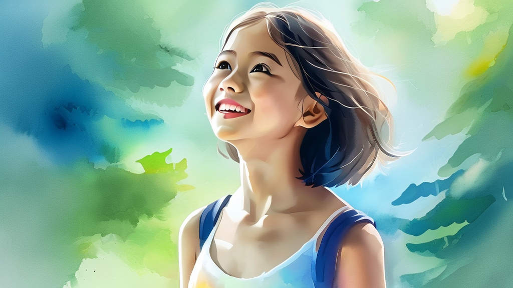 해외취업 성공 사례: 지원금으로 꿈을 이룬 사람들 (watercolor 스타일)