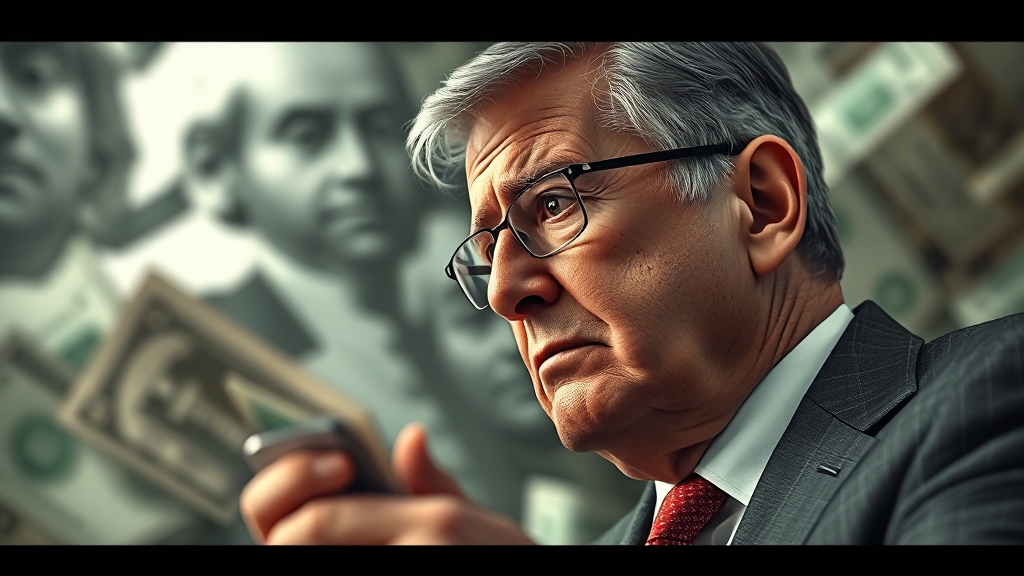 미국 금리 인하 전망 및 영향 (realistic 스타일)