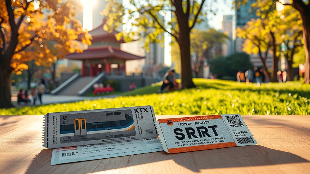 KTX, SRT 할인 및 문화시설 무료 개방 (realistic 스타일)