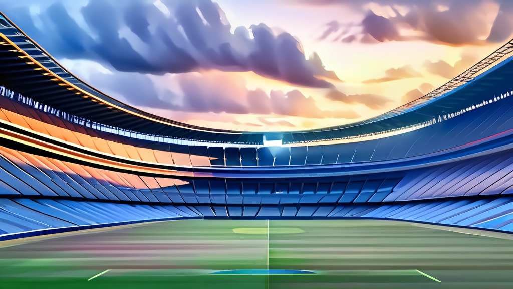 MLS 리그의 폭발적인 성장 (watercolor 스타일)