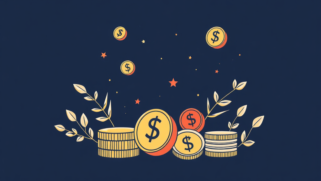 배당 투자, 세금과 유의사항은 무엇인가요? (illustration 스타일)