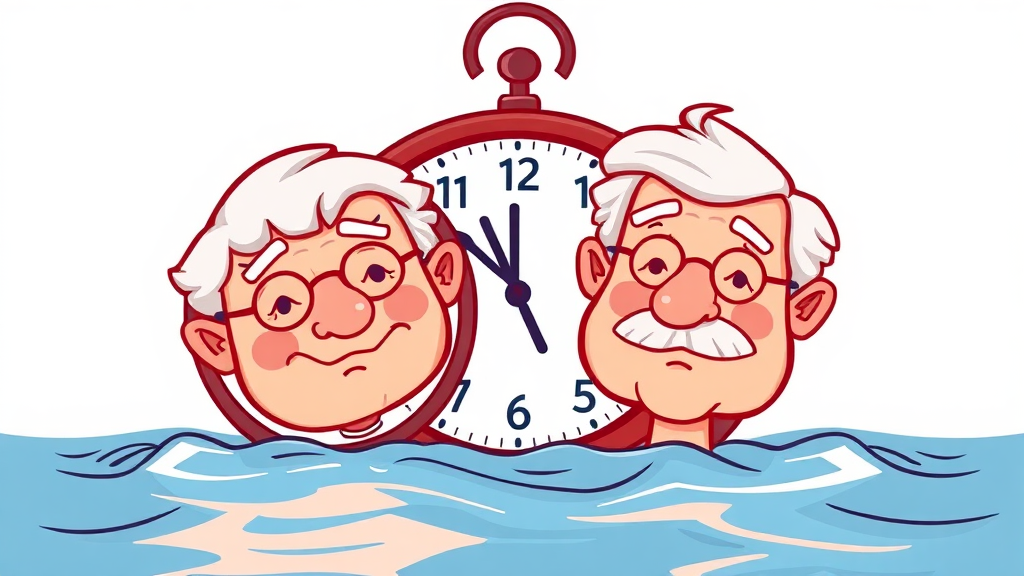 65세 정년, 언제부터 시행될까? (cartoon 스타일)