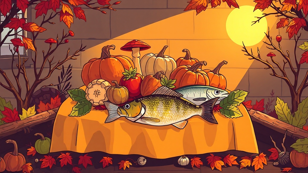 대표적인 음식 종류 (cartoon 스타일)