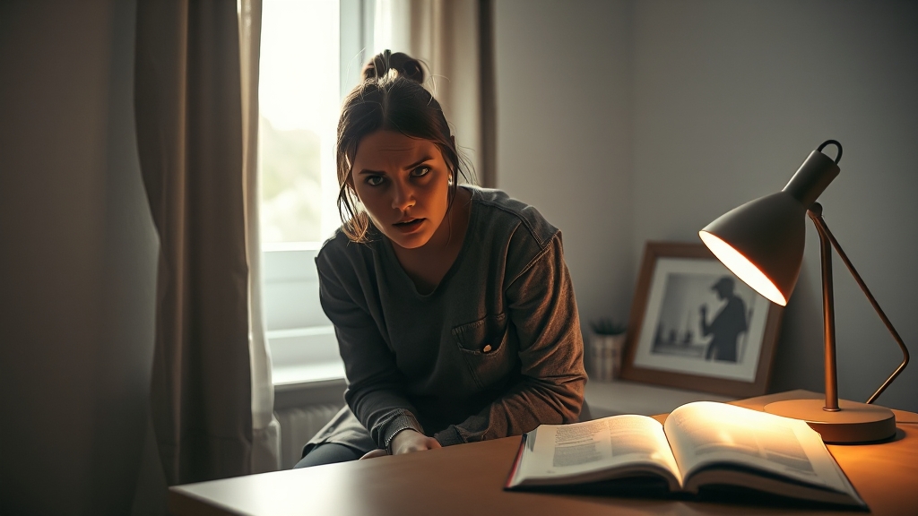 공황장애 vs 일반 불안: 명확한 구분법 (realistic 스타일)