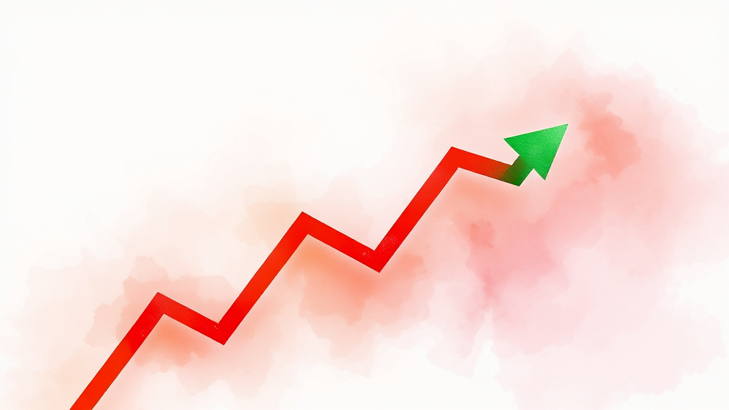 주식담보대출 장점과 단점 (watercolor 스타일)