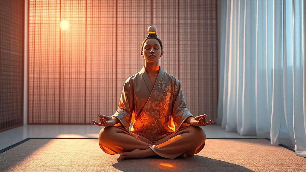 아로마 오일, 심신 안정 및 숙면 효과 (illustration 스타일) (재시도)