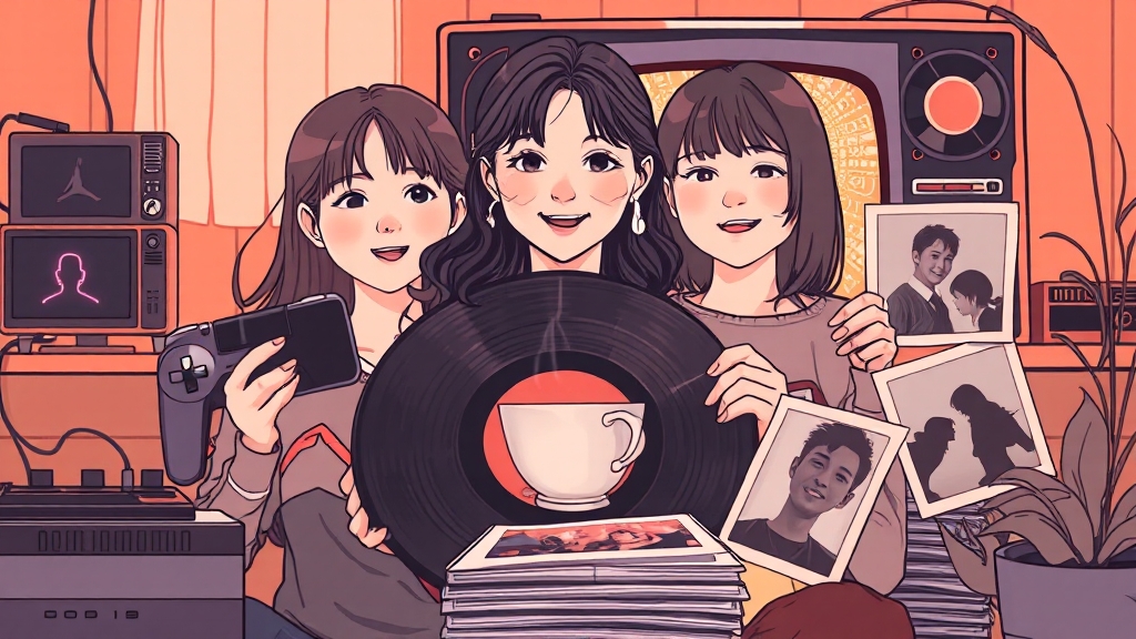 응답하라 시리즈 흥행 요인 (illustration 스타일)