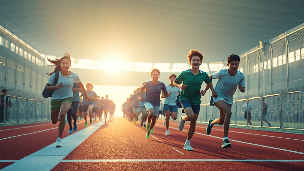 수능 당일 컨디션 관리 (realistic 스타일)