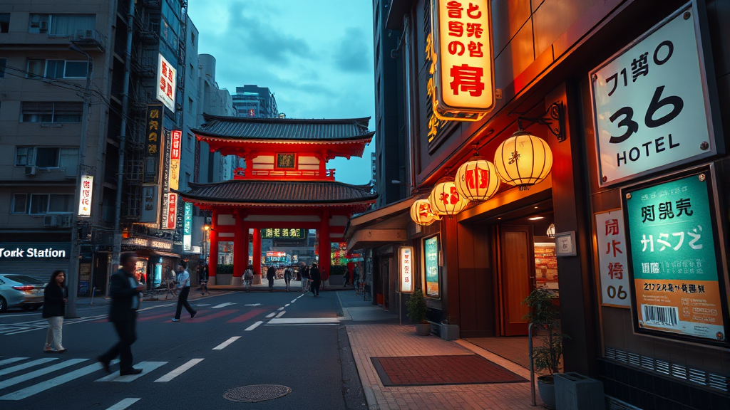 주변 환경 및 편의시설 (realistic 스타일)