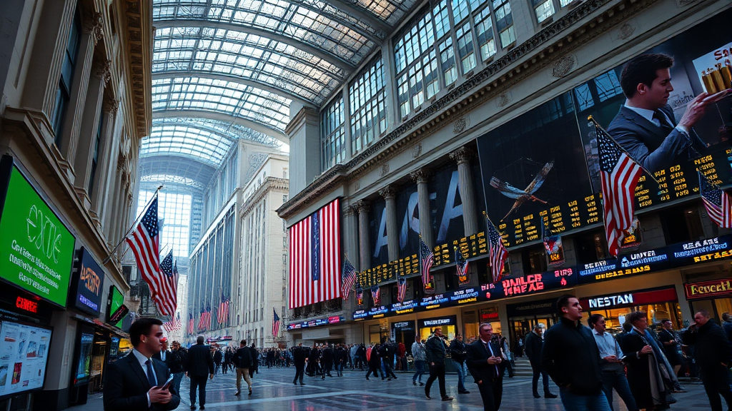 경제 지표 및 뉴스 (realistic 스타일)