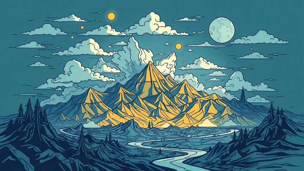 투자 리스크는 없을까? (illustration 스타일)