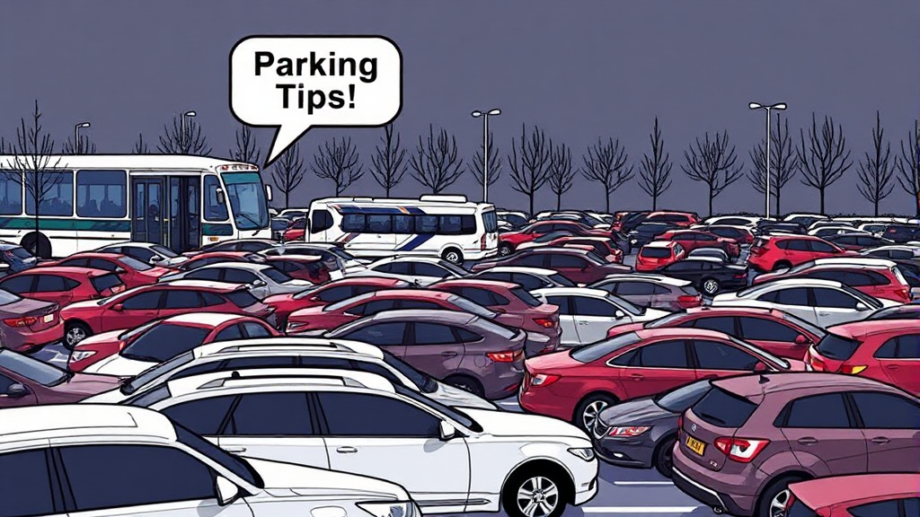 주차 정보 (illustration 스타일)