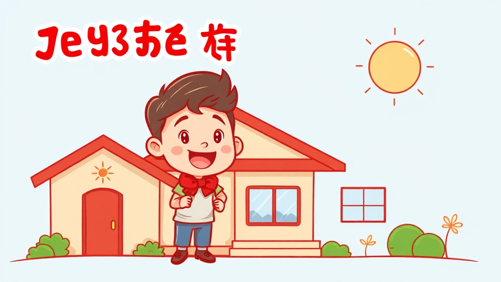 청년 버팀목 전세대출 핵심 요약 (cartoon 스타일)