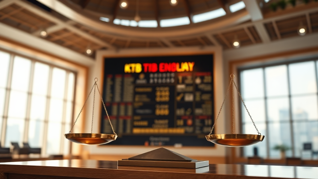 수요예측 결과와 공모가: 케이뱅크 주식 가치 평가 (realistic 스타일)