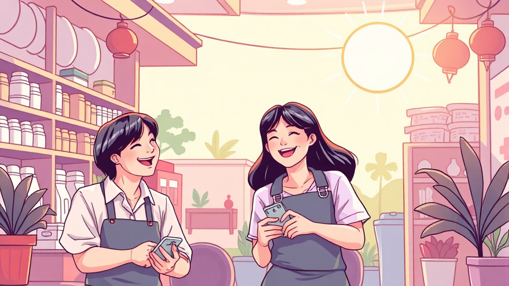 소상공인 지원금이란? (illustration 스타일)