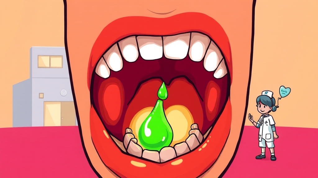 아플 땐 어떻게? 의학적 치료법 (cartoon 스타일)