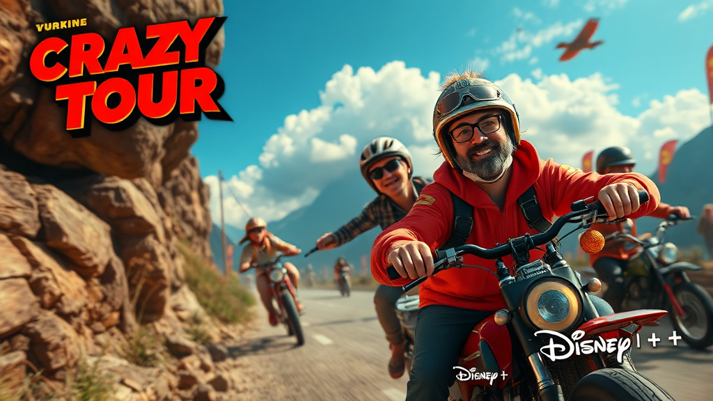 크레이지 투어, 어디서 어떻게 볼 수 있나요? (realistic 스타일)