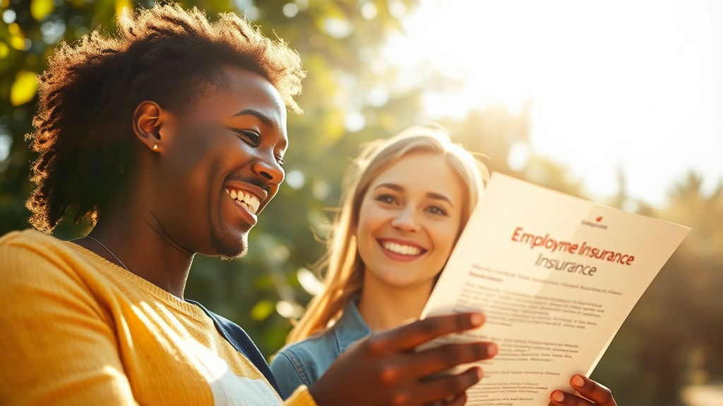 고용보험, 어떤 서비스가 있을까? (realistic 스타일)