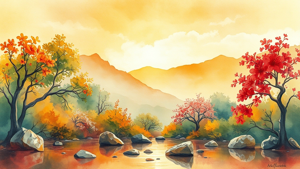 마무리 (watercolor 스타일)