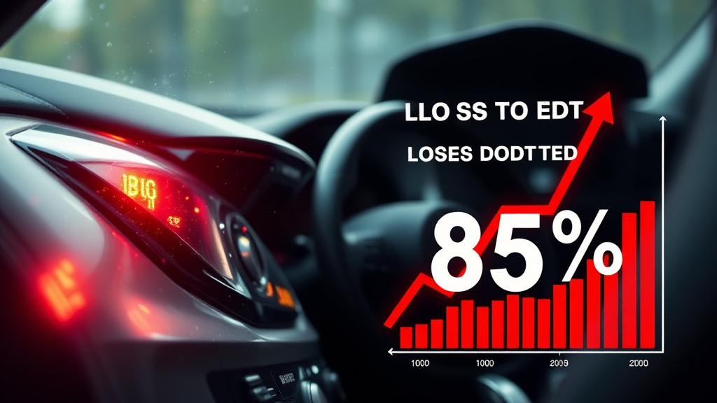 자동차보험 손해율이란? (realistic 스타일)