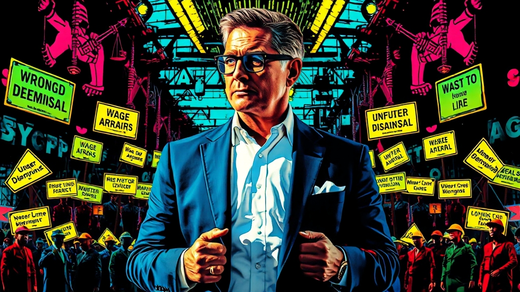 현실 속 노무사의 진짜 역할 (popart 스타일)