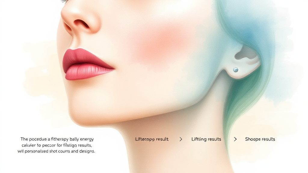 나에게 맞는 울쎄라 시술 선택 가이드 (watercolor 스타일)