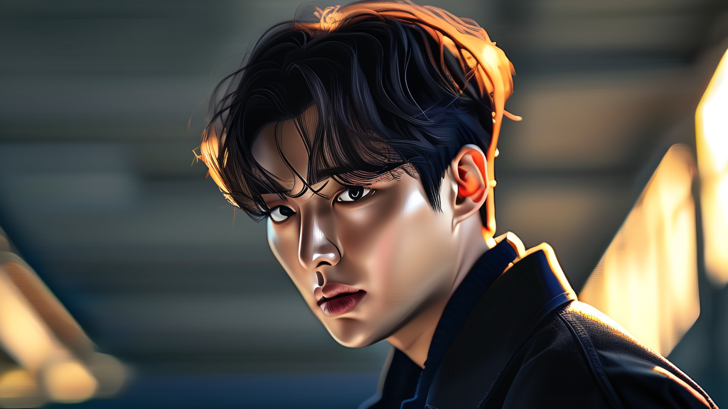 송민호의 입장과 최후 진술 (realistic 스타일)