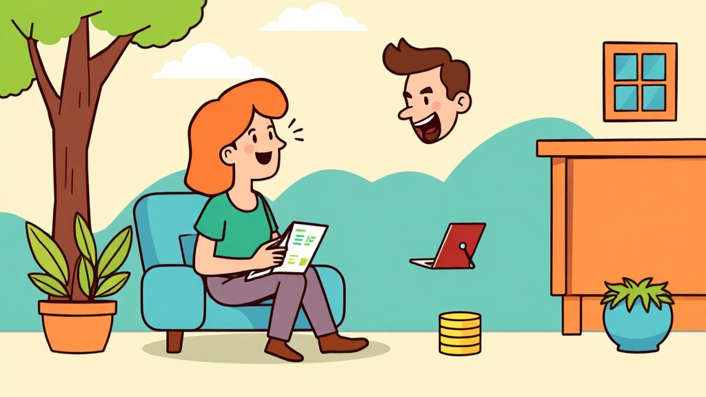 퇴직금 수령 방법과 세금 절약 전략 (cartoon 스타일)