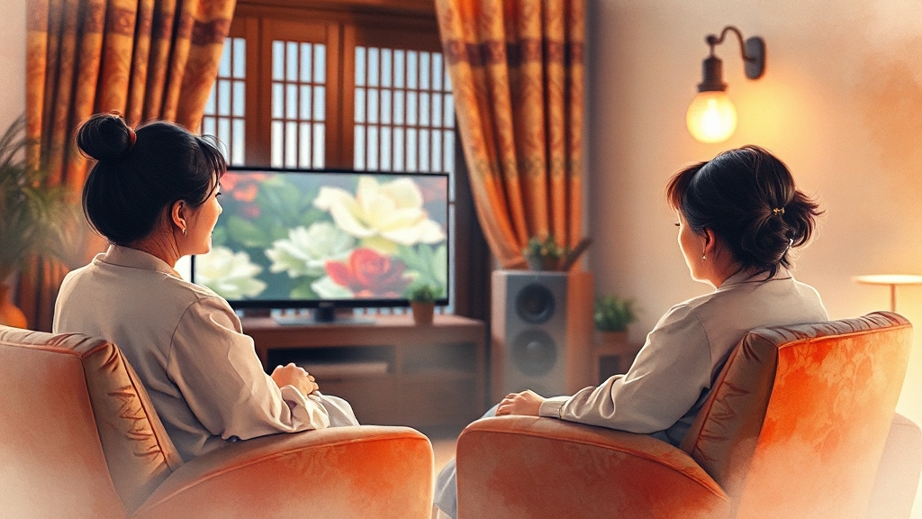 동치미, 어떤 프로그램? (watercolor 스타일)