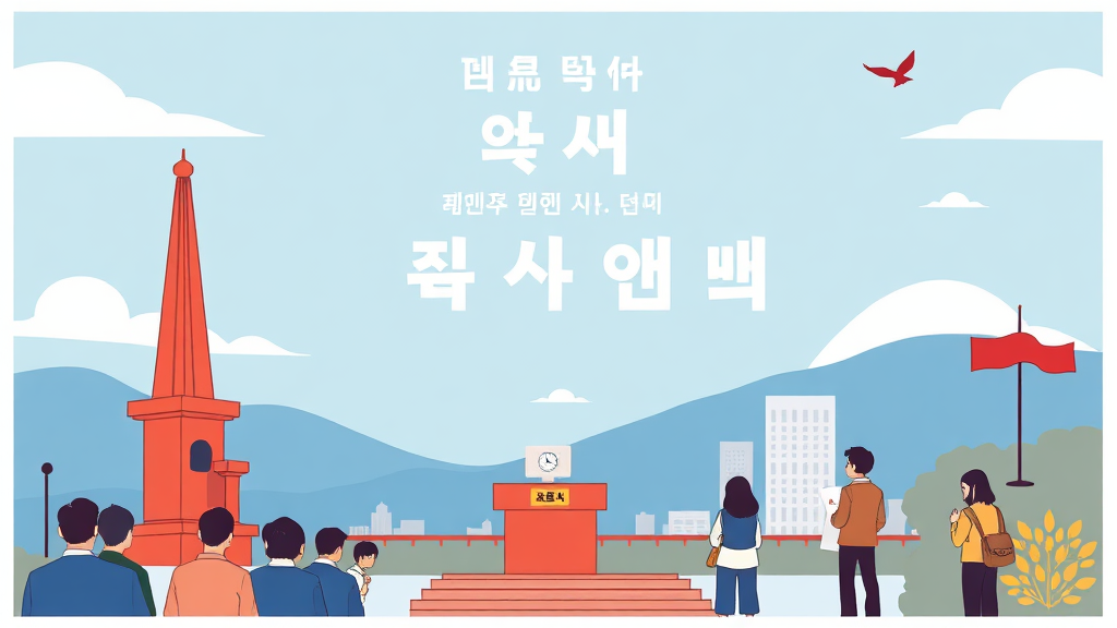 경기도의원 예비후보 경쟁 구도 (illustration 스타일)