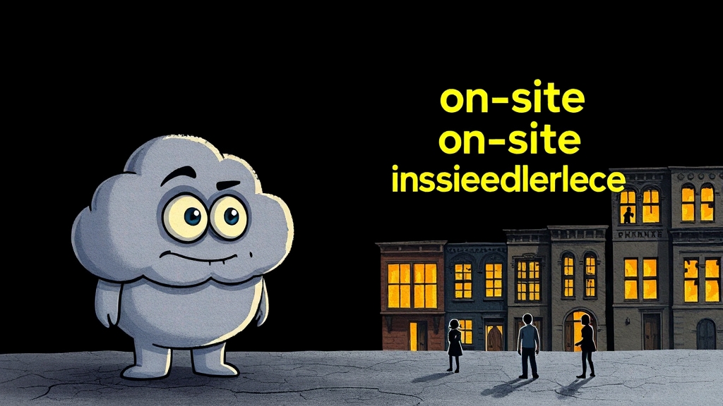 허위 매물 주의사항 (cartoon 스타일)