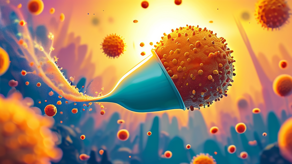 핵심 성분과 효능 분석 (cartoon 스타일)