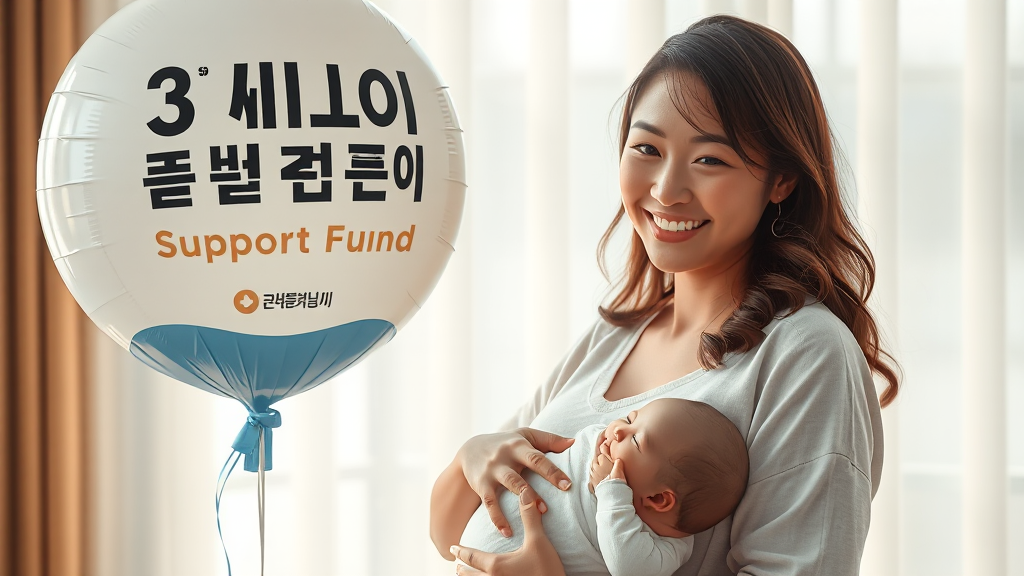 지원금, 얼마나 받을까? (realistic 스타일)