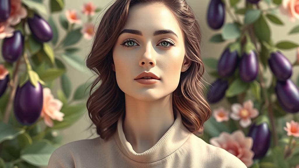 피부는 맑게, 눈은 밝게! (illustration 스타일)