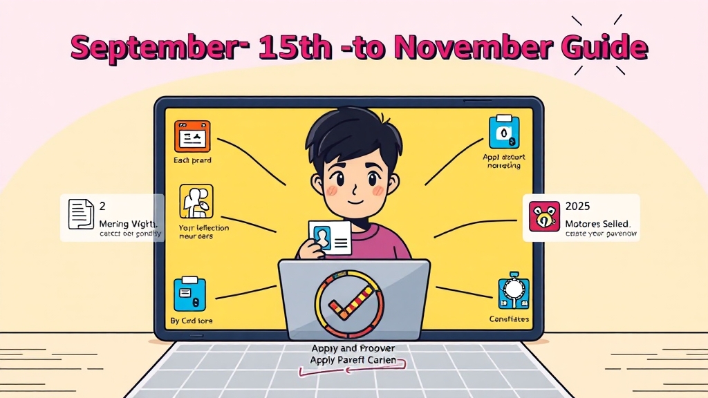 신청 방법, 어떻게 할까요? (cartoon 스타일)