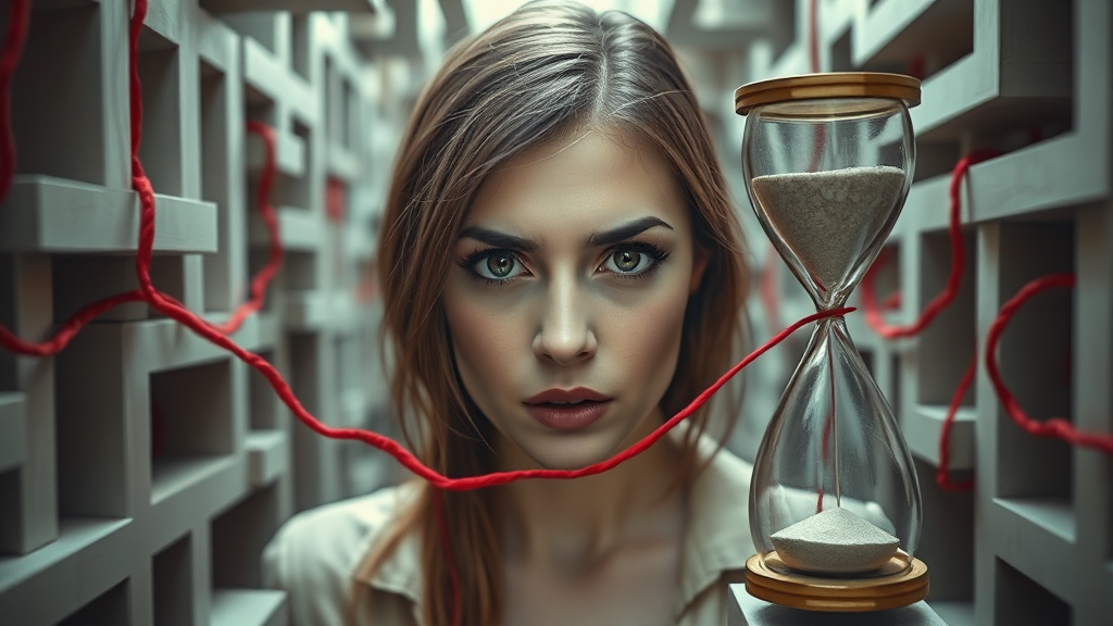 생리불순, 왜 생기는 걸까요? (realistic 스타일)