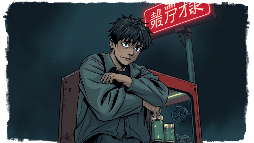 인형 뽑기 중독, 위험과 문제점 (illustration 스타일)