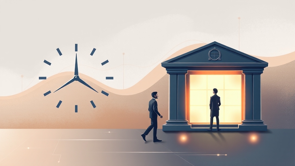 중도 해지, 손해 보지 않으려면? (illustration 스타일)