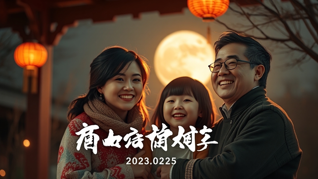 추석 인사말, 고민 해결! (realistic 스타일)