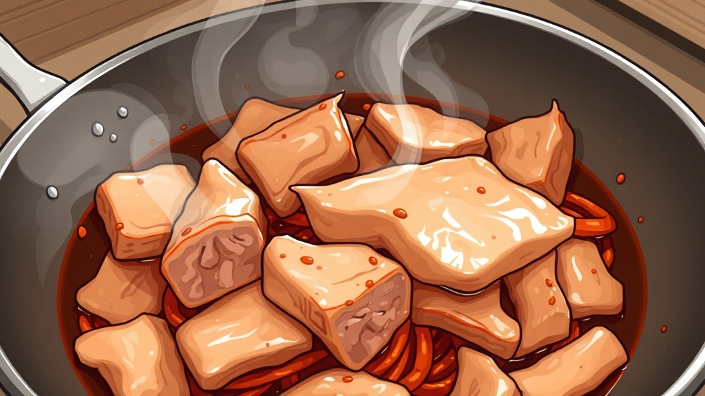 맛있게 볶는 방법 (illustration 스타일)