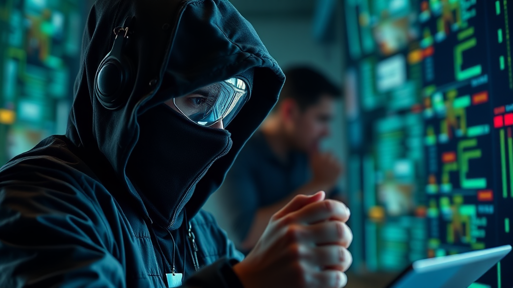 보안주 투자 심리 분석 (realistic 스타일)