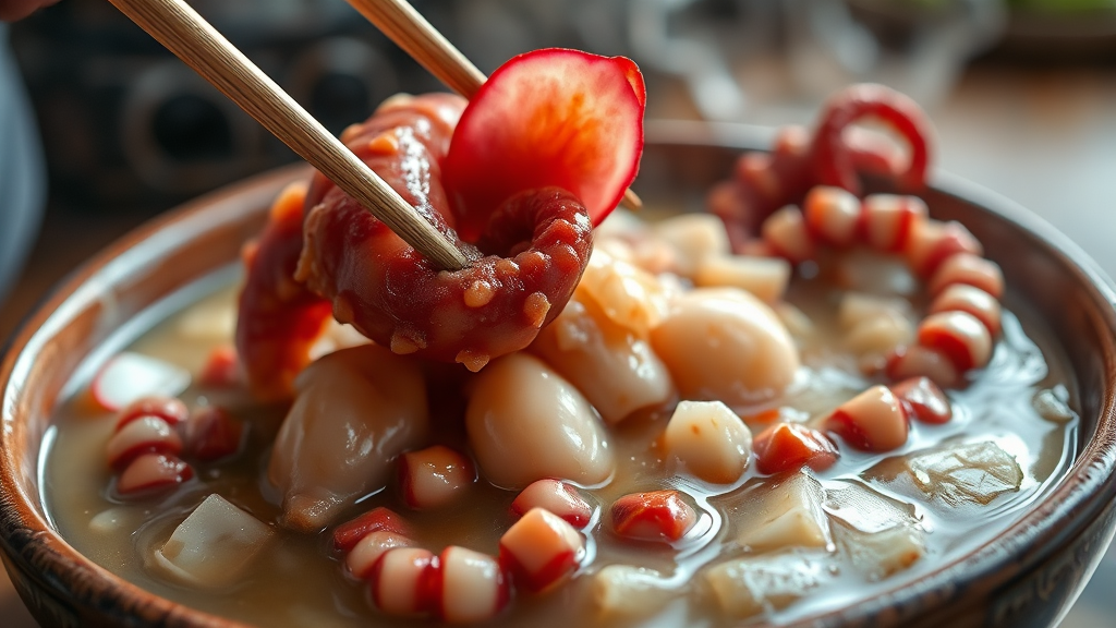 문어 맛있게 삶는 법 (realistic 스타일)