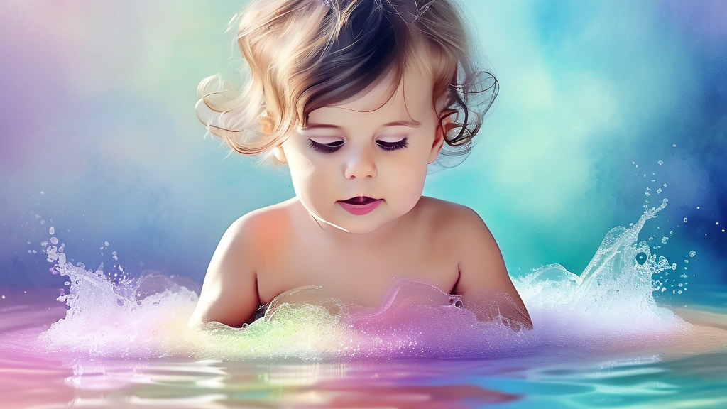 영어유치원 비용, 무엇이 포함될까? (watercolor 스타일)