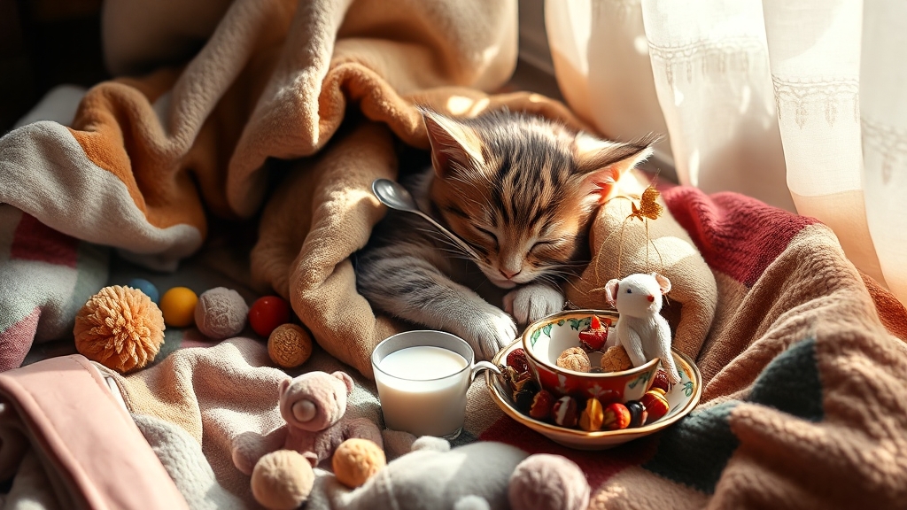 아기 고양이 맞이 가이드 (realistic 스타일)
