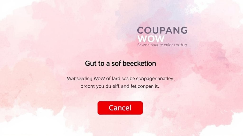 앱/PC 해지 방법 (watercolor 스타일)